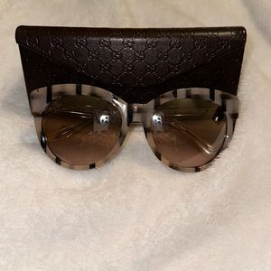 Authentic Gucci Sunglasses with case